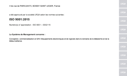 🌟 Nous sommes fiers d&rsquo;annoncer le renouvellement pour 3 ans de notre certification LRQA 9001:2015 ! 🌟